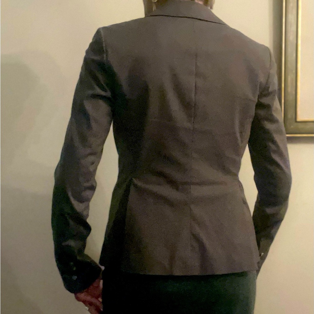 Taupe Theory Blazer Size 4 Button Front - image 5